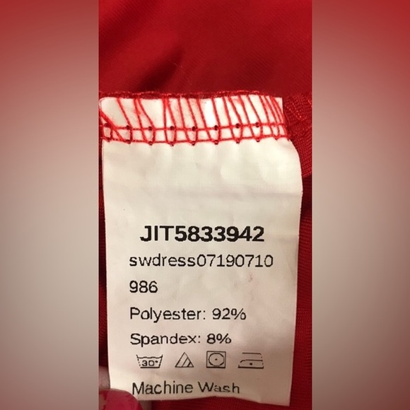 TWO Shein BodyCon Dresses 2 DRESSES!! Red N Black XS - Picture 8 of 13